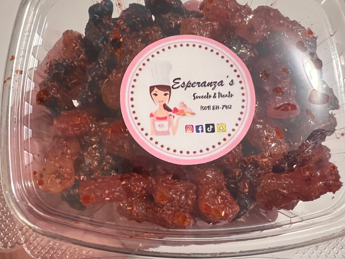 Sour patch kids enchilados