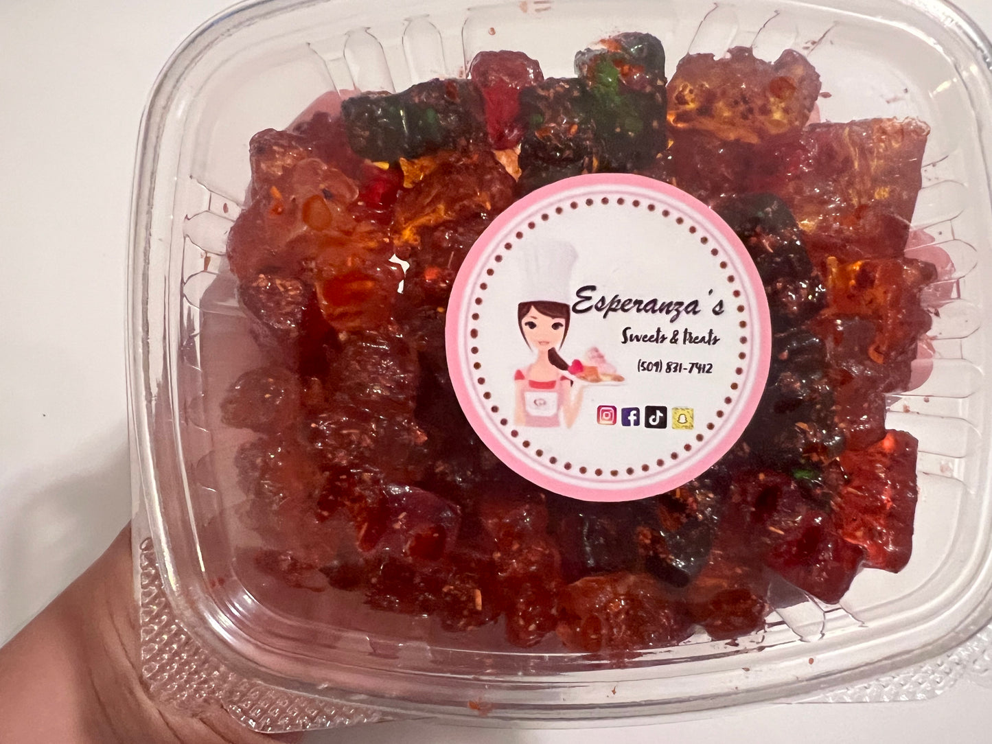 Gummy bear enchilados