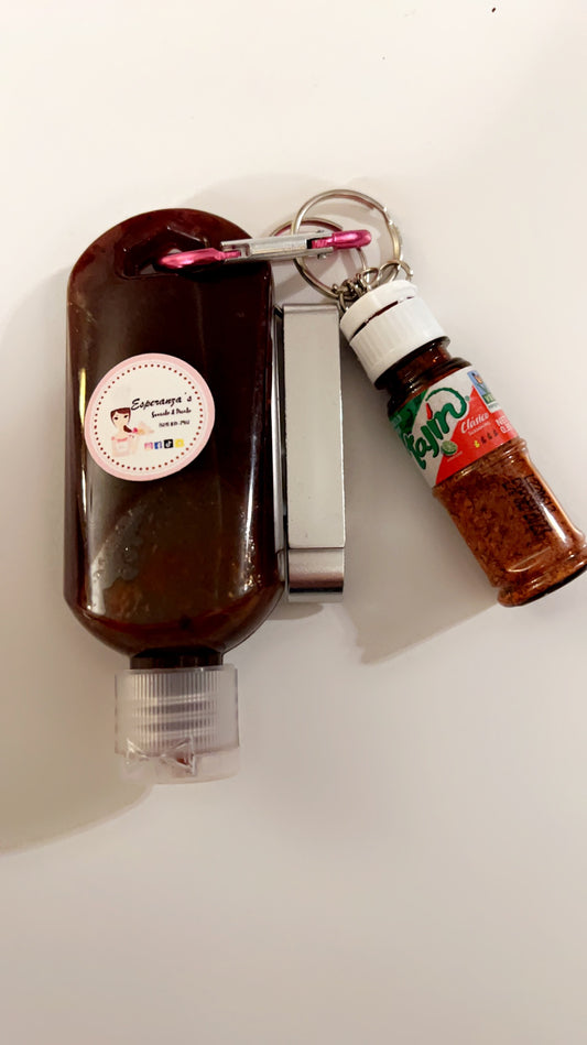 Chamoy on the go key chain